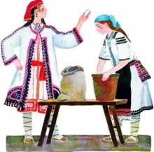 Девушка-березка